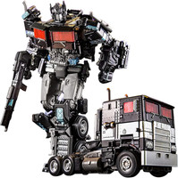 Metaformation SAI STAR 7 Inch Alloy Robot Truck Action Figure with Manual Transformation(Black)