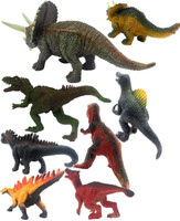 Kmc kidoz Mini Dinosaur Animal Play Set, Educational Decorations for kids(Multicolor)