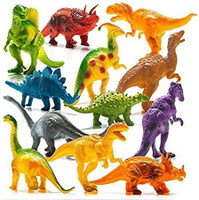 Kmc kidoz 12 pcs/Set Dinosaur Figure Gift Toy for Kids(Multicolor)