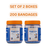 BRIGHT AID REGULAR Adhesive Band Aid(Set of 2)