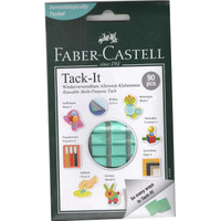 FABER-CASTELL reusable multi purpose tack Tack It Removable Adhensive(Set of 90, Green)