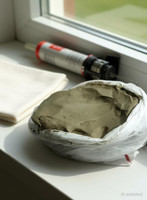 windowera GLASS PUTTY Adhesive(1 kg)