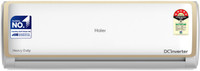 Haier 2023 Model 1.6 Ton 5 Star Split Inverter Frost Self-Clean, Triple Inverter Plus Technology, Cooling at Extreme Temperature, Hyper PCB AC(HS19E-TXB5B/HU19-5B(INV) / HSU19E-TXG5BE(INV), White)