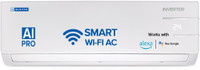 Blue Star 2024 Model 1.5 Ton 3 Star Split Inverter AC with Wi-fi Connect  - White(IC318YNUS, Copper Condenser)