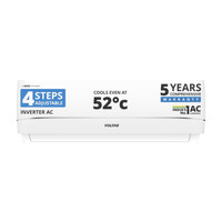 Voltas 2025 Model 1.5 Ton 3 Star Hot and Cold Split Inverter Energy Efficient | High Ambient Cooling (even at 52 C) | Anti-Dust Filter with Anti-Microbial Coating | Auto Clean AC(183VH VECTRA ZENITH SILVER(4503974), White, Silver)