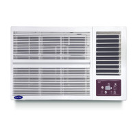 CARRIER 2026 Model 1.5 Ton 5 Star Window Inverter Turbo mode for Faster Cooling, Energy Saver Mode, Dry Function for Monsoons, Auto Timer and Dust Filter AC(CIW19SC5R36F0, White)