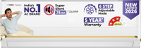 Voltas 2026 Model 1.5 Ton 3 Star Split Inverter AC(183INV Vertis Regent Magnum 4504159, White)
