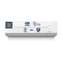 CARRIER 2026 Model 1.5 Ton 3 Star Split Inverter AC(18K ESTER EDGE GXI INVERTER R32 SPLIT AC_CAI18EE3R36F1, White)