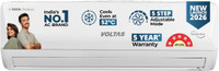 Voltas 2026 Model 1.5 Ton 5 Star Split Inverter AC(4504065, White)