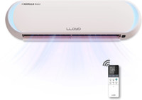 Lloyd 2025 Model 6 in 1 Expandable Stellar Art 1.5 Ton 5 Star Split Inverter Mood Lighting, In-Built Air Purifier, Direct Voice Command AC with Wi-fi Connect  - White(GLS18V5FBGST, Copper Condenser)