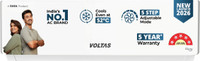 Voltas 2026 Model 2 Ton 5 Star Split Inverter AC(245INV VECTRA PLUSH(4504069), White)