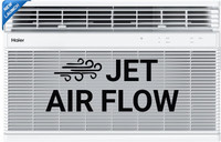 Haier 1.5 Ton 3 Star Window AC  - White, Grey(HWU18TF-EW3BE-FS, Copper Condenser)