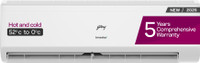 Godrej 2024 Model 5-In-1-Convertible Cooling 1.5 Ton 3 Star Hot and Cold Split Inverter AC  - White(AC 1.5T SIH 18ITC3 WYC, Copper Condenser)