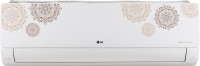 LG AI+ Convertible 6-in-1 Cooling 2023 Model 1 Ton 5 Star Split AI Dual Inverter 4 Way Swing, HD Filter with Anti-Virus Protection AC  - Regal(RS-Q14MWZE, Copper Condenser)