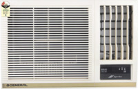 O-General 2025 Model 1.2 Ton 2 Star Window Fixed Speed AC(AFGB14BBAA-B, White)