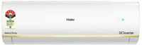 Haier 2025 Model 1.6 Ton 5 Star Split Inverter AC(HSA19KHD-GAI5NB-I, White & Golden Strip)