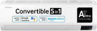 SAMSUNG Convertible 5-in-1 Cooling 2023 Model 1.5 Ton 3 Star Split Inverter AC with Wi-fi Connect  - White(AR18CYLZAWK/AR18CYLZAWKNNA/AR18CYLZAWKXNA, Copper Condenser)