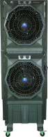 View NOVAMAX 75 L Desert Air Cooler(Grey, Rambo Double Deck 75 L Desert Air Cooler With Honeycomb Cooling Technology) Price Online(NOVAMAX)