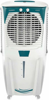 Crompton 88 L Desert Air Cooler(White & Turquoise, Honeycomb)
