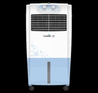 View HAVELLS 22 L Desert Air Cooler(White, Blue, TUONO 22L) Price Online(Havells)