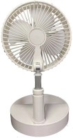View Radha Kripa 4 L Room/Personal Air Cooler(White, Powerful Rechrgeble Mini Parsonal Tabel Fan) Price Online(Radha Kripa)
