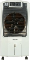 View NOVAMAX 80 L Desert Air Cooler(White, Black, Supremo 80 L Desert Air Cooler With Honeycomb Cooling Technology & Ice Chamber)  Price Online