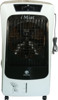 View NOVAMAX 75 L Room/Personal Air Cooler(White, Black, I-Mist 75 L Smart Touch & Remote Control Desert Air Cooler)  Price Online