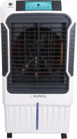 View NOVAMAX 90 L Desert Air Cooler(White, Black, I-Zephyr Smart Touch & Remote Control With Honeycomb Cooling Technology)  Price Online