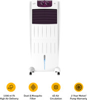 V-Guard 35 L Room/Personal Air Cooler(White & Purple burry, ARIDO R35H-N)