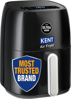 KENT Ultra Digital Air Fryer 4L 1300W Fry, Grill, Roast & Bake Digital Display & Touch Control Panel Rapid Heating 80% Less Oil Usage High Temperature & Uniform Heating Air Fryer(4 L)