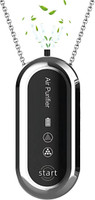 AI WEAR Portable Personal Air Purifier Necklace, Home Mini, Wearable Travel Size Portable Car Air Purifier(Black)