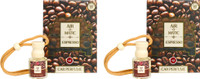 OSR Air-O-Matic Espresso Car Perfume 8ml Each (Pack of 2) Portable Car Air Purifier(Multicolor)