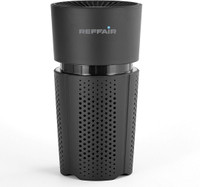 Reffair AX30 [MAX] - Ionizer with Aromatherapy Portable Car Air Purifier(Black)