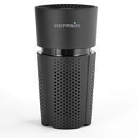 Reffair AX30 [MAX] - Ionizer with Aromatherapy Portable Car Air Purifier(Black)