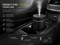 Little Worthy HUM1 Portable Car Air Purifier(BLACK, WHITE, MULTICOLOR)