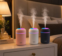DKD CLOTHING HUB H2O MINI USB HUMIDIFIER 300ML Portable Car Air Purifier(Multicolor)