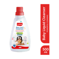 LuvLap Baby Liquid Cleanser 500ml, For cleaning feeding bottle, cutlery, toys(500 ml)