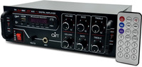 ain Amplifier surround sound Bluetooth/MIC Input/USB/SD Card Slot/AUX Input/Remote 160 W AV Power Amplifier(Black)