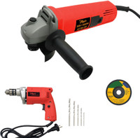 Hillgrove HGM921M1 4"inch Professional Heavy Duty Grinder with 10mm Power Drill Machine Angle Grinder(100 mm Wheel Diameter)