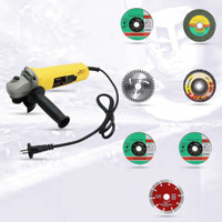 Walkers WKCB194M1 Professional High Quality Machine with 3 Grinding Wheel Angle Grinder(100 mm Wheel Diameter)