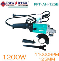 POWERTEX PPT-AG-125B Electric Angle Grinder/Cutter Machine, 11000 RPM, 1200W Angle Grinder(125 mm Wheel Diameter)