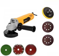 Sauran 801 Grinder with 10pcs cut off Angle Grinder(100 mm Wheel Diameter)