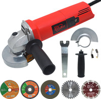 HPD Shakti 850 Watt 4 Inch with Metal Wheel, Grinding, Flap disc, Marble Blade &TCT Angle Grinder(100 mm Wheel Diameter)