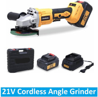 Sauran 21V Brushless Cordless Angle Grinder (CAG10) Angle Grinder(100 mm Wheel Diameter)