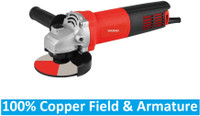 Sauran Powerful Heavy Duty 900W Copper Armature Extra Stability Angle Grinder (AGM43) Angle Grinder(100 mm Wheel Diameter)