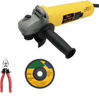 Hillgrove HGM904M1 4"inch Angle GrinderMachine with 8"inch Plier for Precision Cutting Angle Grinder(100 mm Wheel Diameter)