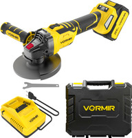 iBELL VORMIR VR BA21-65 20V Cordless Angle Grinder Brushless,650W,100mm Disc,9000 RPM, Angle Grinder(100 mm Wheel Diameter)