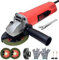 HPD Shakti 801 4Inch Grinder Machine Free 2 Cutting Wheels 850W Copper Motor 100MM Angle Grinder(100 mm Wheel Diameter)