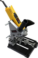 Inditrust Angle Grinder 950W 11000 RPM with Stand set Cast Iron Holder Cutter Angle Grinder(100 mm Wheel Diameter)