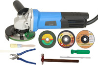 Digital Craft Angle Grinder Machine,3 IN 1 Grinding Wheel,4 Utility Tools Angle Grinder(100 mm Wheel Diameter)